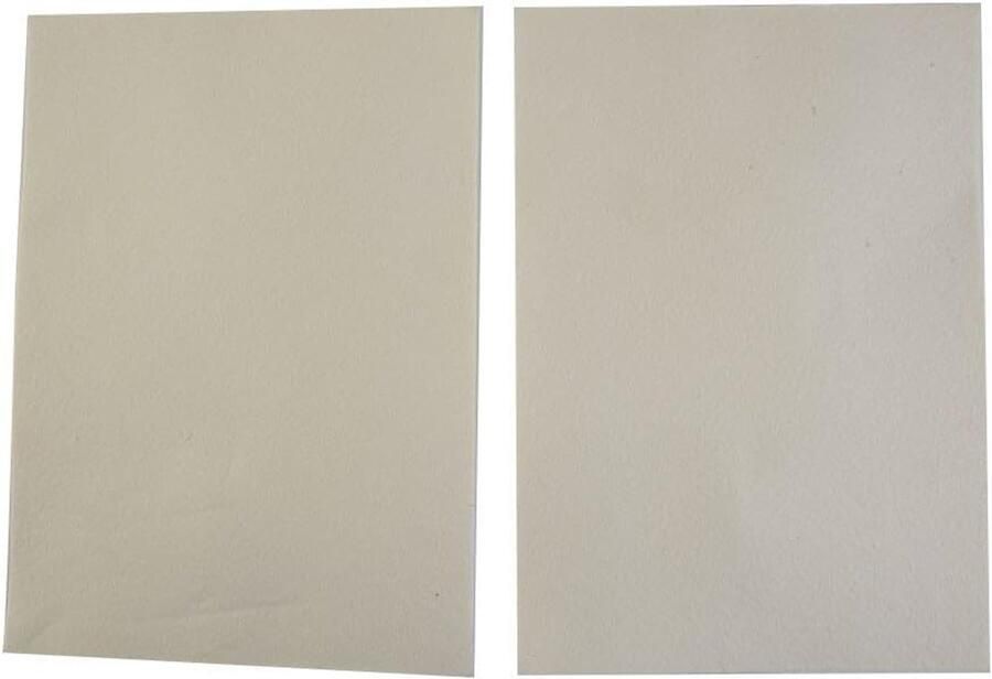 Keramische Vezel Pakking Rookkanaal Afdichting Oven Haard Reparatie Hittebestendig tot 1260°C 210x297x3mm A4 Niet gespecificeerd