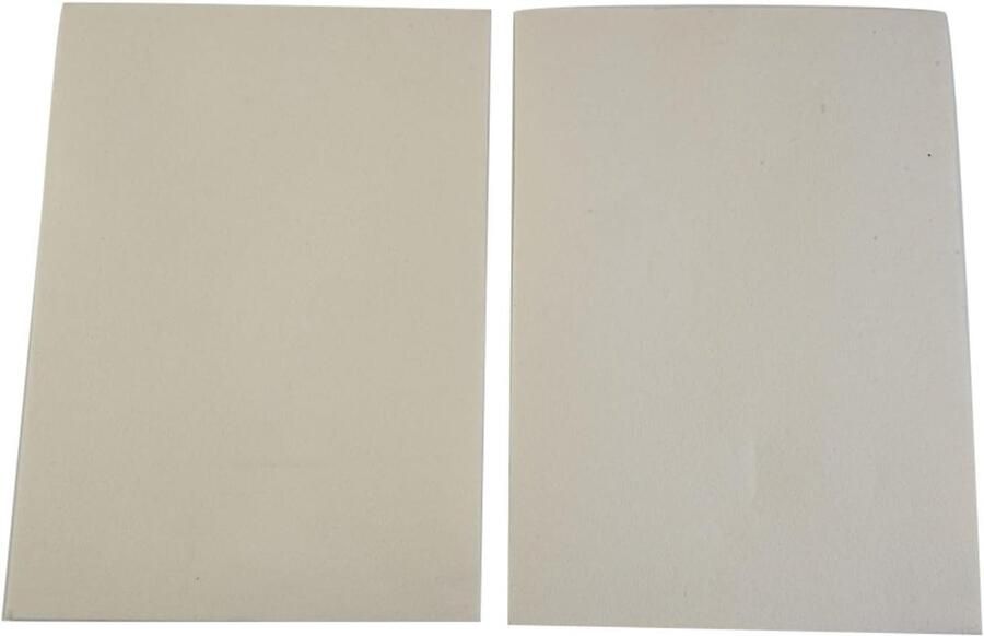 Keramische vezelpakking Oven deurafdichting Haard reparatie Hoge temperatuur bestendig A4 3mm dik Grijs