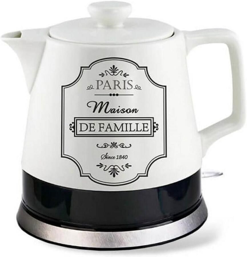 Keramische Waterkoker 1.2L Wit Snel Koken & Automatische Uitschakeling