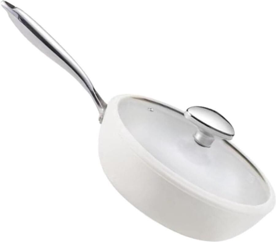 Keramische Wokpan Antiaanbakpan Gezond Koken Traditionele Wok 50x23x8cm Zoals getoond