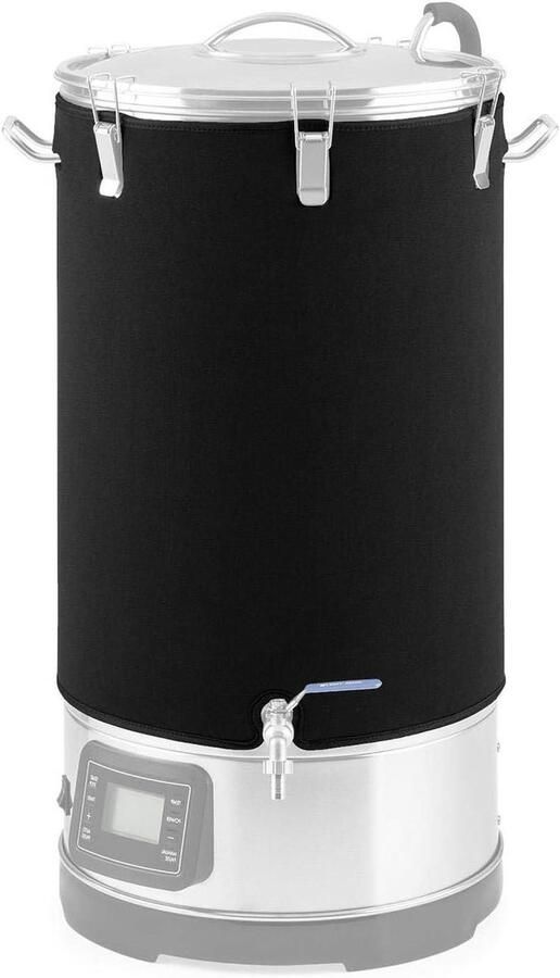 Ketel Isolatiemantel Ketel Jas Isolatie Koken en Brouwen Perfecte Pasvorm 65 liter Grijs
