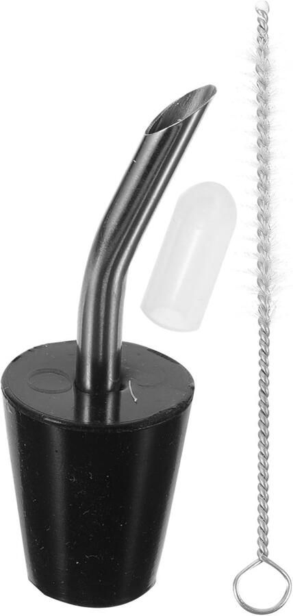 Keteluitloop Verlengstuk Waterkoker Tuit Buiten Koken Roestvrij Staal 2 x 5.7 x 2 cm Zilver