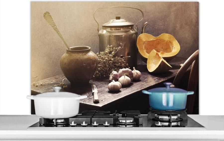 Keuken achterwand Spatbeschermer fornuis Bescherming en decoratie Scherpe fotoprint 100x65 cm Multicolor