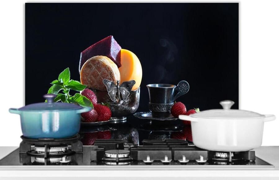 Keuken Achterwand Spatwand Fornuis Schoon Houden Unieke Foto Print 70x50cm Rustiek Fruit