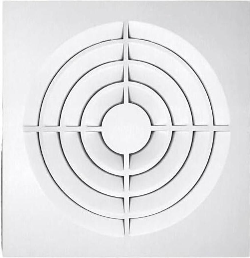 Keuken Afzuigkap Afzuigventilator Muurventilator Lucht Verversen Stil Koperen Motor 320m³ h Wit