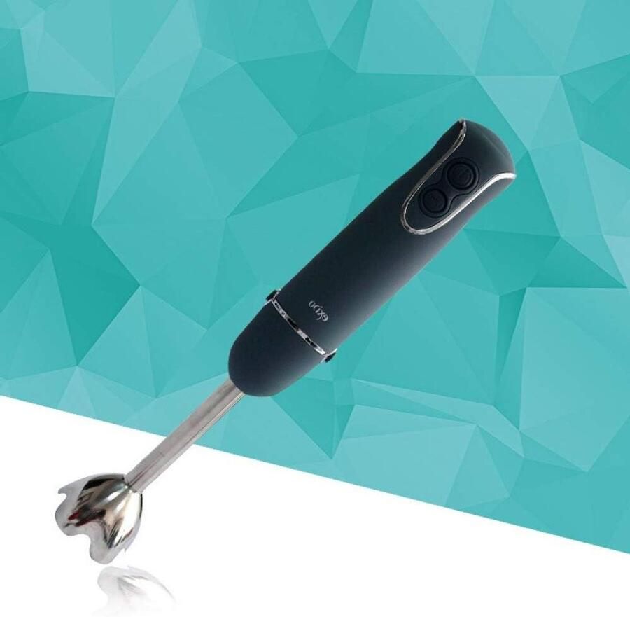 Keuken Blender Eierklopper Mixer Bakken en Mixen Roestvrij Staal 2 Snelheden Wit
