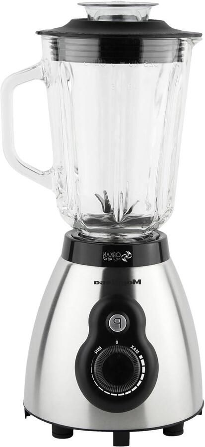 Keuken Blender Krachtige Mixer Smoothies Maken Roestvrijstalen Messen 1.5 Liter Zilver