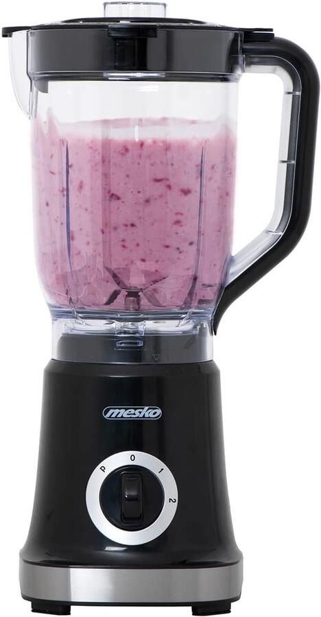 Keuken Blender Mixer Apparaat Smoothies Maken 1000W Maximaal Vermogen 1.8 Liter Kan Zwart