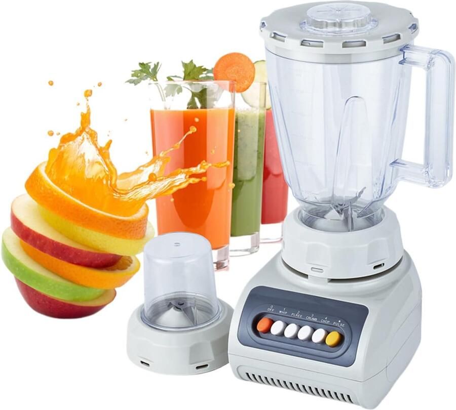 Keuken Blender Persoonlijke Juicer Gezonde Drankjes Maken Dubbele Lekvrije Bekers 37 x 22 x 18 cm