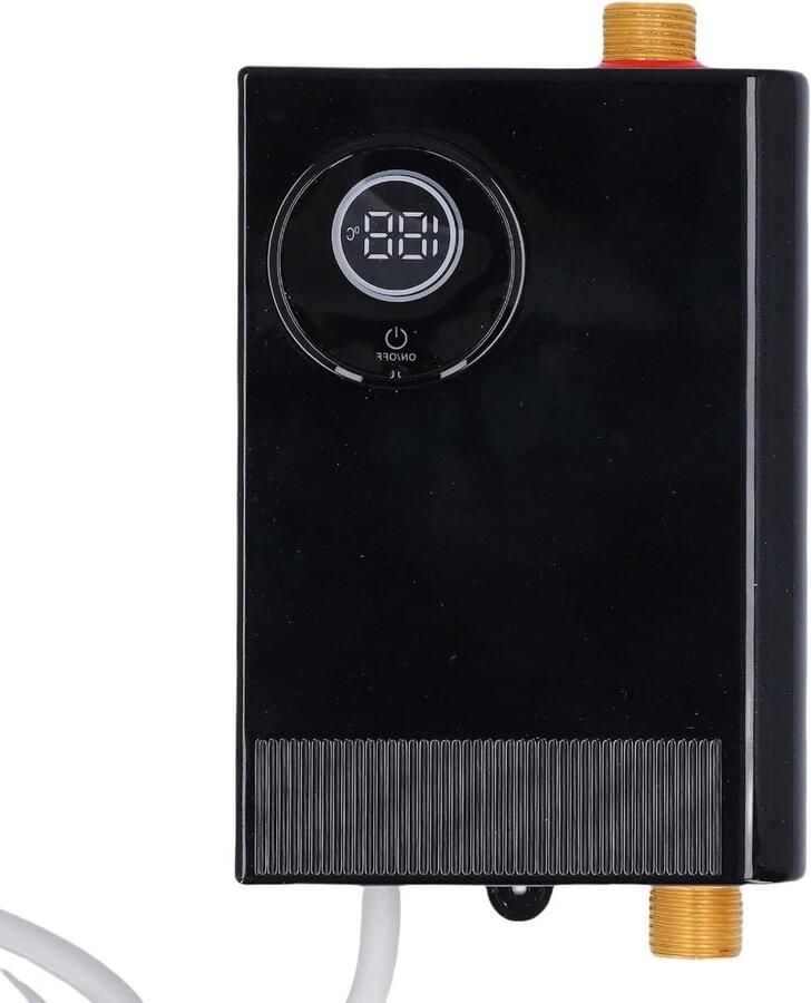 Keuken Boiler Kleine Boiler Direct Warm Water Messing Inlaat Uitlaat 19 x 19 x 10 cm