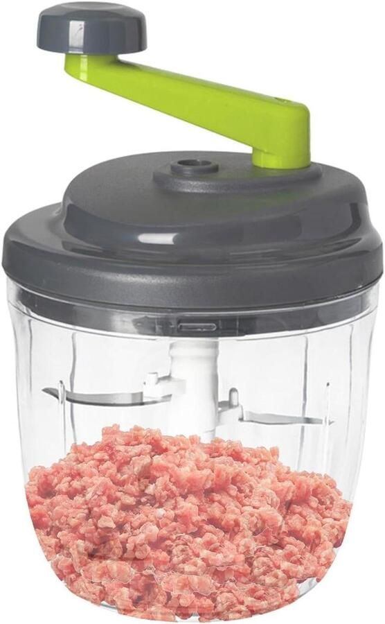 Keuken Chopper Groente Snijder Handmatig Voedsel Bereiden Voedselveilig ABS Materiaal 17.5 x 14.3 x 13.6 cm