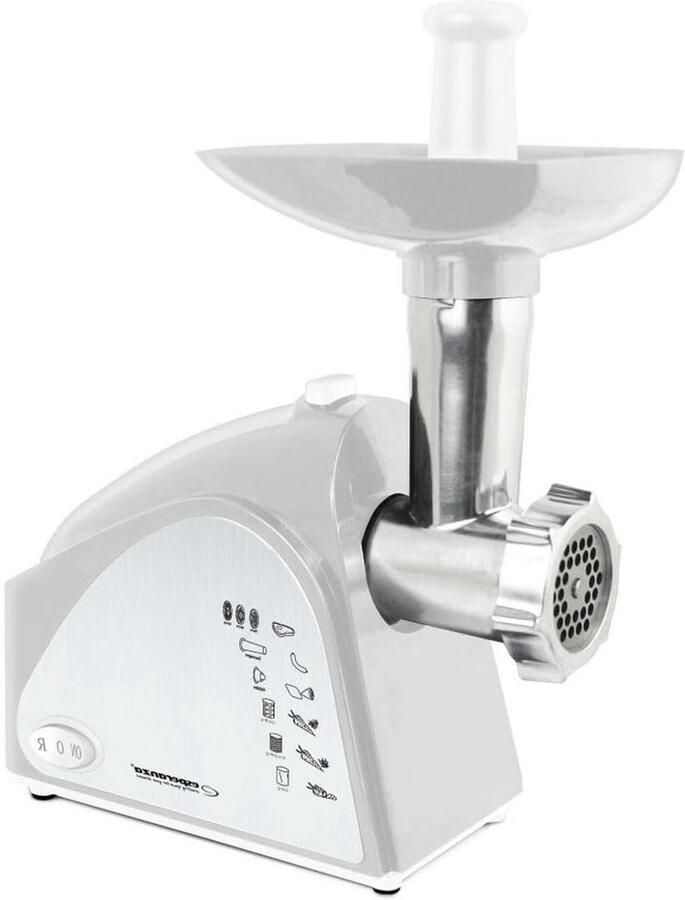 Keuken Chopper Keukenmachine Hakker Snel Ingrediënten Hakken Krachtige 2200 Watt 23 x 42.5 cm Wit Grijs