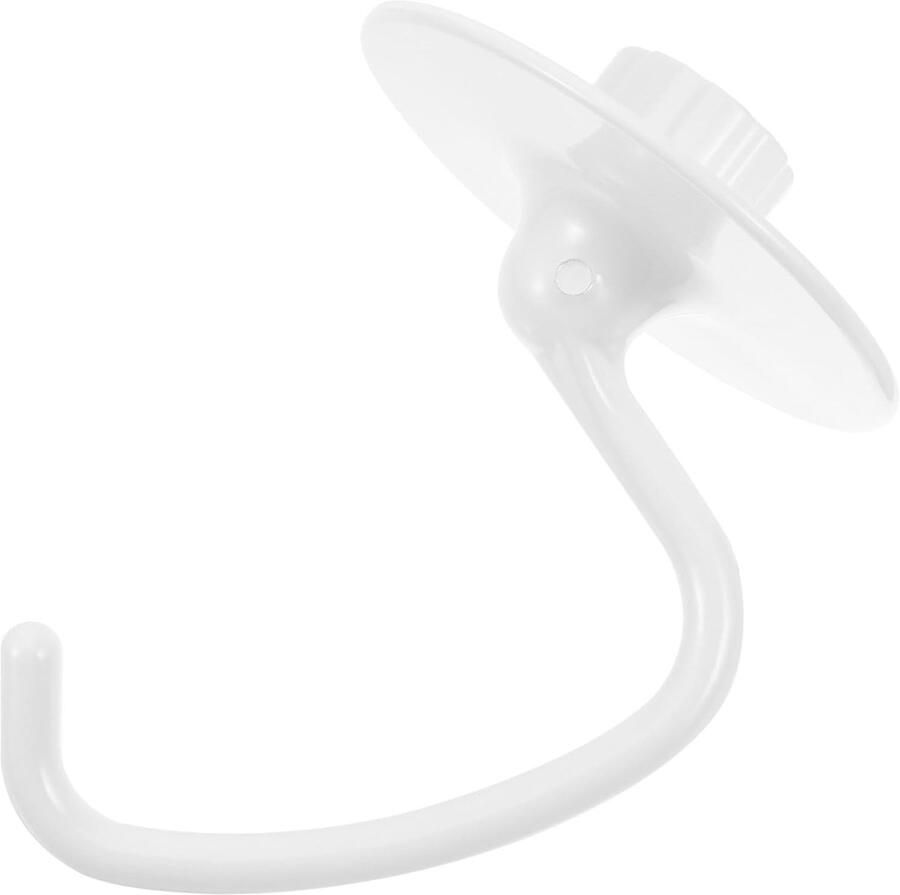 Keuken Deeghaak Kneedhaak Mixer Efficiënt Koken Vaatwasserbestendig Aluminium 14.5 x 9.5 cm Transparant