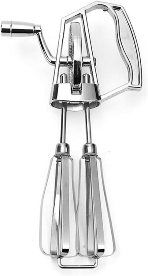 Keuken Handmixer Roerapparaat Zwengel Bakken en Mengen Geen Stroom Nodig 26 x 13 x 7 cm