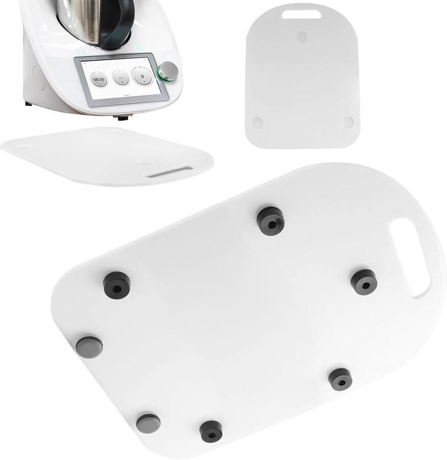 Keuken Mixer Mat Apparaat Schuifmat Keuken Organisatie Met Handvat 39 x 31 cm Zwart