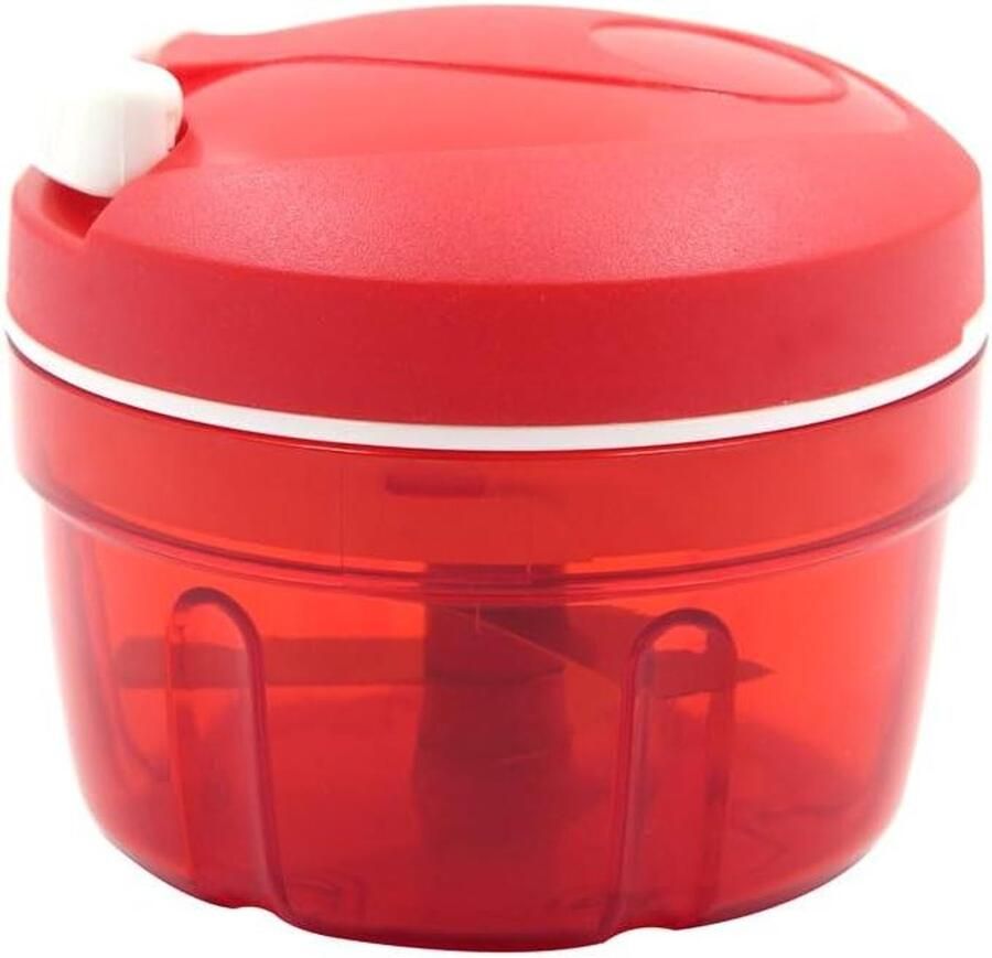 Keuken Snijder Groente Hakker Snel Ingrediënten 3 Scherpe Messen 11 x 10 cm Rood