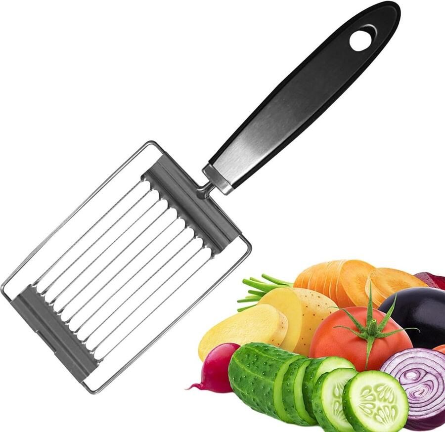 Keuken Snijder Vlees Snijmachine Snel Groenten Snijden Roestvrij Staal 25 x 8.5 cm