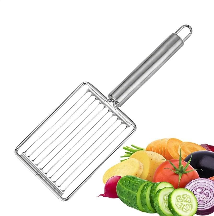 Keuken Snijder Vlees Snijmachine Snelle Maaltijden Roestvrij Staal 25 x 8.5 cm