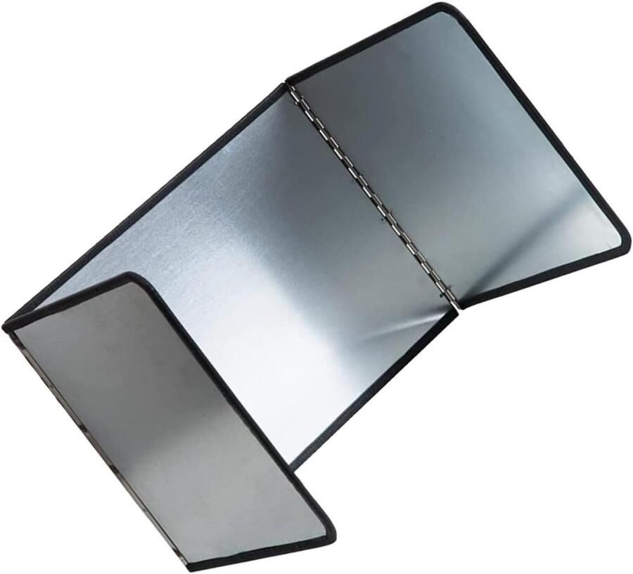 Keuken Spatplaat Kookplaat Beschermer Koken Zonder Vlekken Oliebestendig Waterdicht 39 x 30 cm Zilver