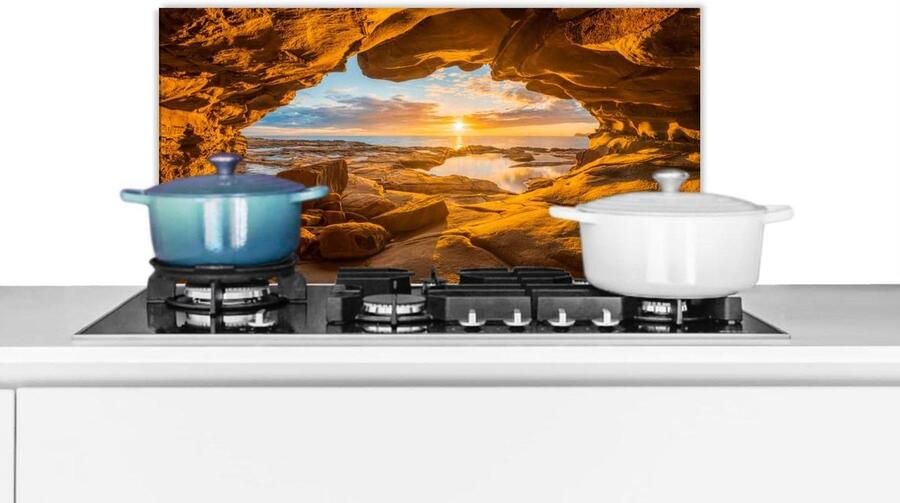 Keuken Spatscherm Spatwand Achterwand Kookplaat Beschermen Unieke Fotoafdruk 70x30 cm Veelkleurig