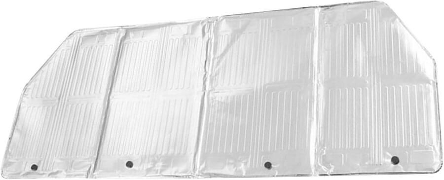 Keuken Spatscherm Vetvanger Plaat Koken Beschermen Hittebestendig Aluminium 120 x 50 cm Zilver