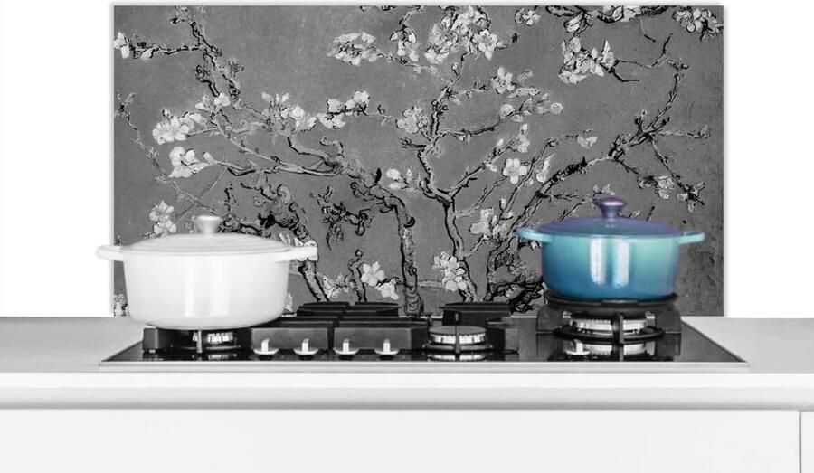 Keuken Spatscherm Wandpaneel Achterwand Kookplaat Beschermen Hittebestendig Kunststof 100x50 cm Veelkleurig