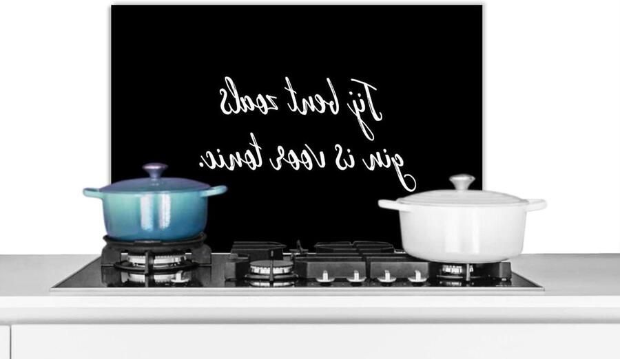 Keuken Spatscherm Wandpaneel Kookplaat Beschermen Luxe Aluminium 70x50 cm Veelkleurig