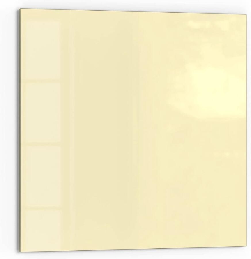 Keukenachterwand Glas Spatbescherming Fornuis Keuken Decoratie 3D Kleurdiepte Effect 60x60 cm Beige