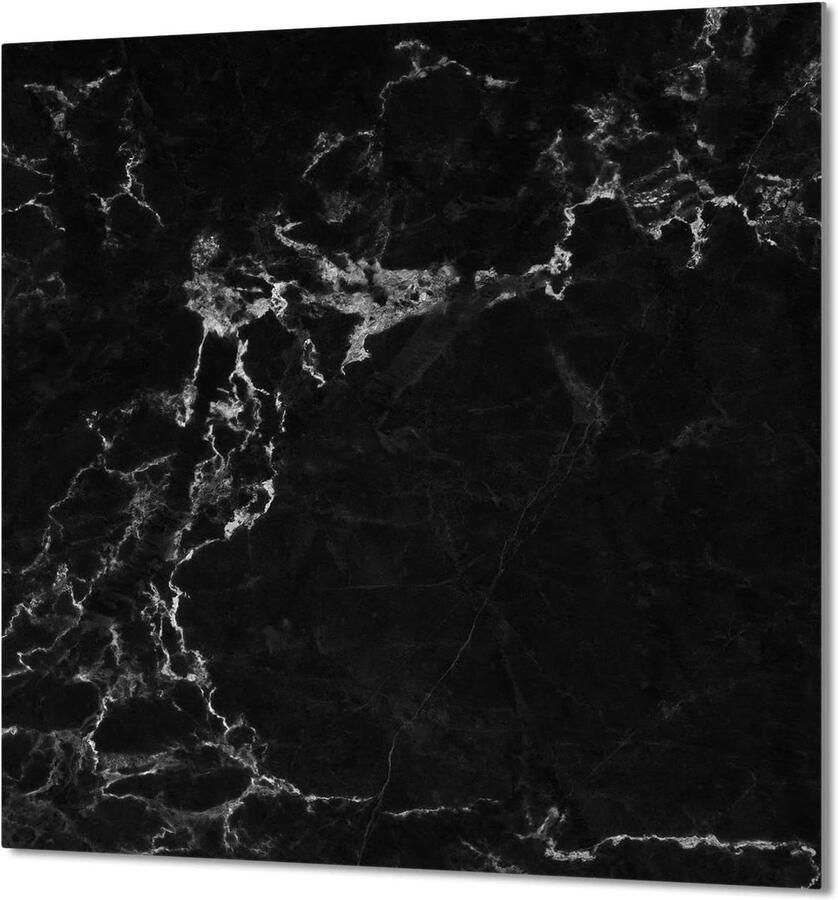 Keukenachterwand Glas Spatbescherming Glasplaat Bescherming Kookplaat Gehard Glas 60 x 65 cm Marmer