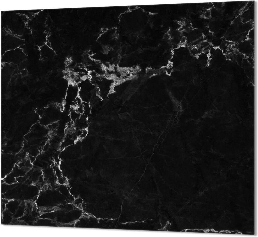 Keukenachterwand Glas Spatbescherming Kookplaat Koken en Keuken Gehard Glas 65 x 60 cm Marmer