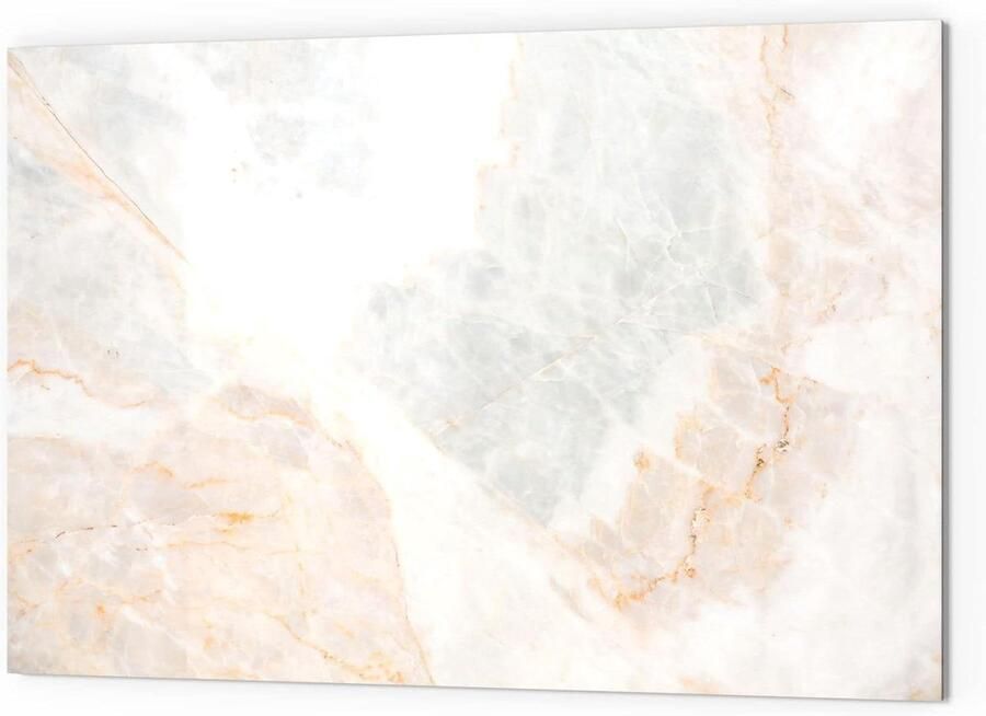 Keukenachterwand Glas Wandbescherming Fornuis Keuken Decoratie 3D Diepte Effect 60x40 cm Marmer Steen