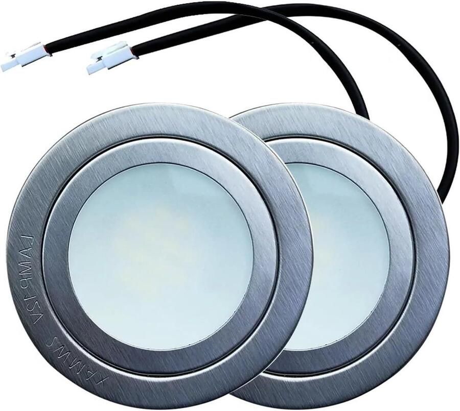 Keukenafzuigkap LED-lamp Ventilatie lamp Verlichting Afzuigkap Matglas Diffusor 68mm Natuurlijk Wit