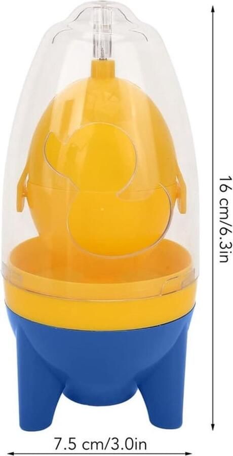 Keukengereedschap Eggner Fun Shape High Torsion Rotation Homogene Hand Powered Portable Golden Egg Makerk Groen Keukengerei Gadgets (Blauw)