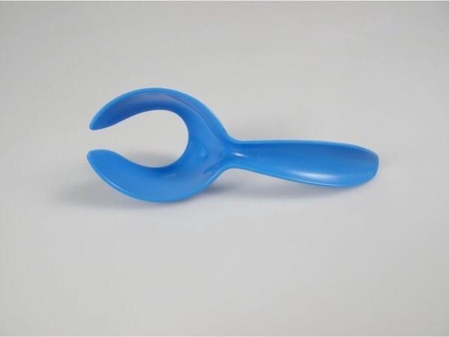 Keukenhulp Lepels Eierlepel Eierhouder Ontbijt Serveren Vaatwasserbestendig Ontwerp 16.7 x 6.3 cm Blauw