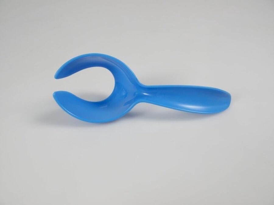 Keukenhulp Lepels Eierlepel Eierhouder Ontbijt Serveren Vaatwasserbestendig Ontwerp 16.7 x 6.3 cm Blauw