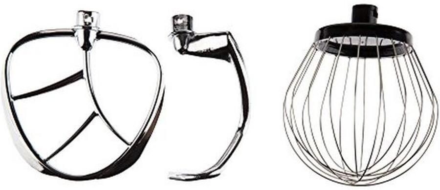 Keukenmachine 1000 W met 5 liter roestvrijstalen kom en accessoires