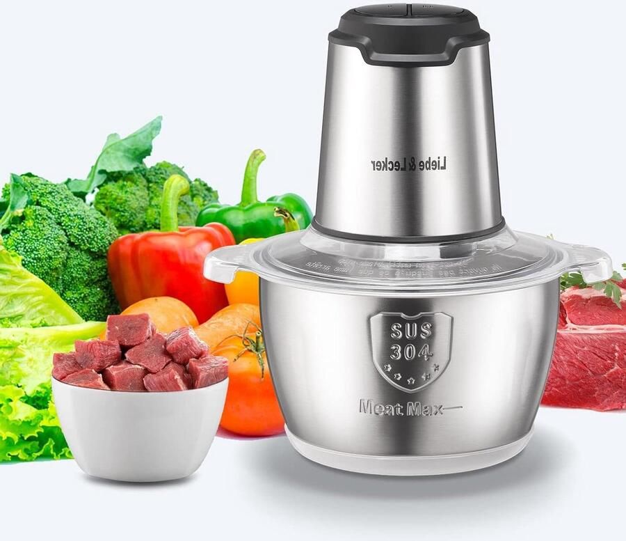 Keukenmachine Accessoire Mixer Onderdeel Bakken en Koken Krachtige Motor 19 x 30 x 14 cm Wit