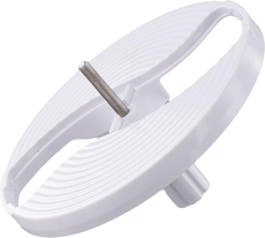 Keukenmachine accessoirehouder Schijfdrager Voedselbereiding Universele compatibiliteit 16 x 16 x 9 cm Wit