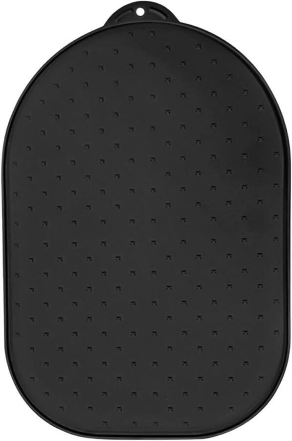 Keukenmachine Antislipmat Apparaat Glijmat Werkblad Beschermen Eenvoudig Verschuifbaar ca. 40x27 cm Zwart