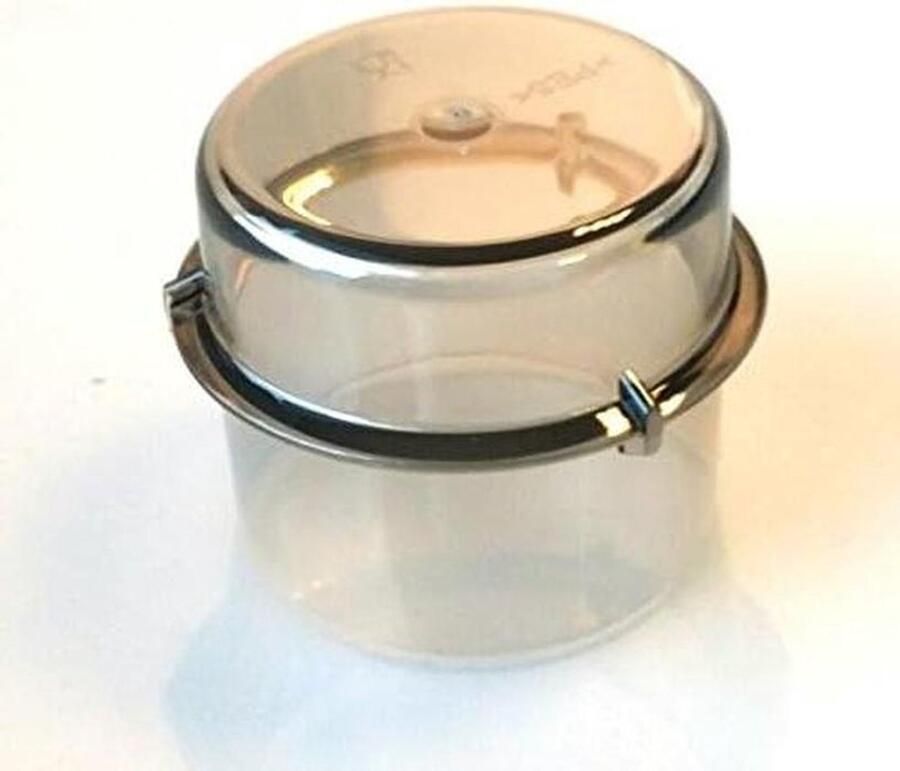 Keukenmachine Beker Reservebeker Drankjes Maken Herbruikbaar Kunststof 6 x 6 x 6 cm Transparant