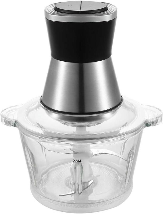 Keukenmachine Blender Mixer Eten Bereiden Krachtige Motor 2L Inhoud Zilver