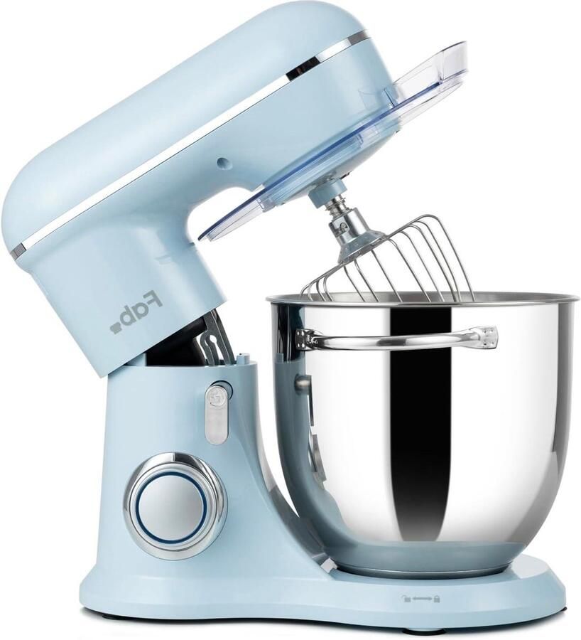 Keukenmachine Deegmixer Thuis Bakken 10 Snelheden 6 Liter Kom Blauw