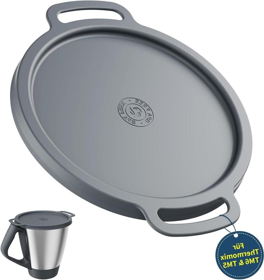 Keukenmachine Deksel Mixer Accessoire Vers Houden Vaatwasserbestendig 19 x 23 cm Grijs
