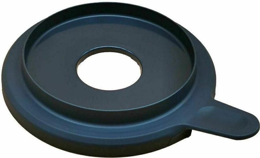 Keukenmachine Deksel Reservedeel Accessoire Veilig Koken Geïntegreerde Rubberen Afdichting 22 x 20 cm Zwart