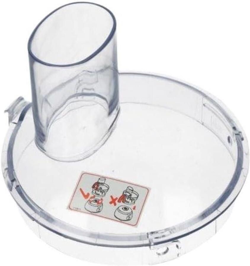 Keukenmachine Deksel Reserveonderdeel Accessoire Keukenapparaat Onderhoud Specifieke Model Compatibiliteit Vóór 11J29 Transparant