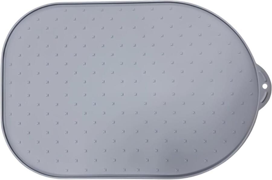 Keukenmachine Glijmat Apparaat Pad Werkblad Beschermen Comfort Zonder Tillen 40 x 27 cm Grijs