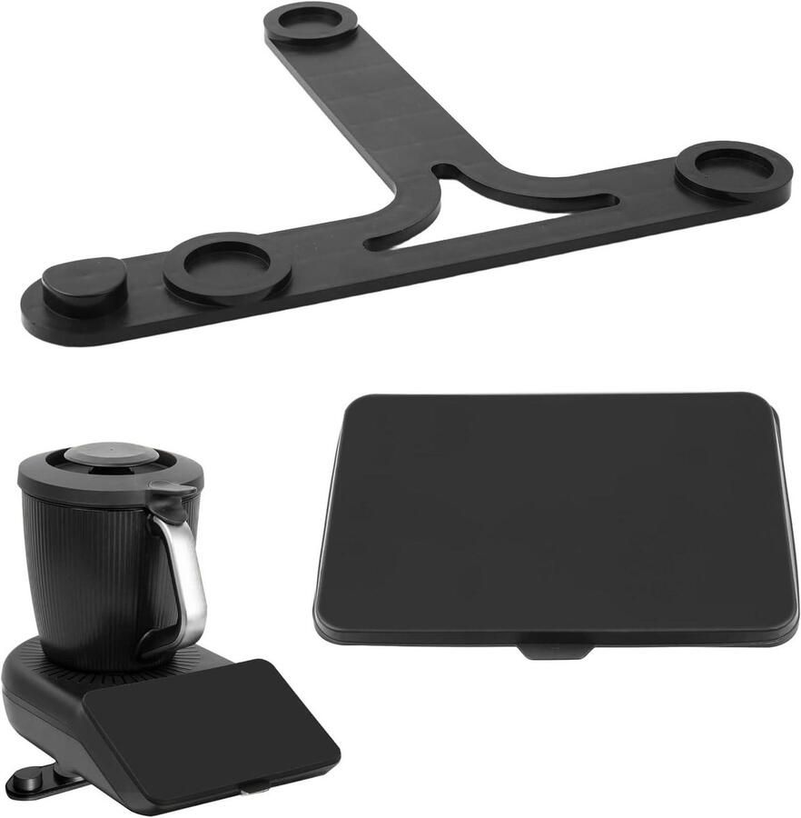 Keukenmachine Glijplank Apparaat Verplaatsen Keuken Organisatie Met Spatelhouder 30x24 cm Zwart