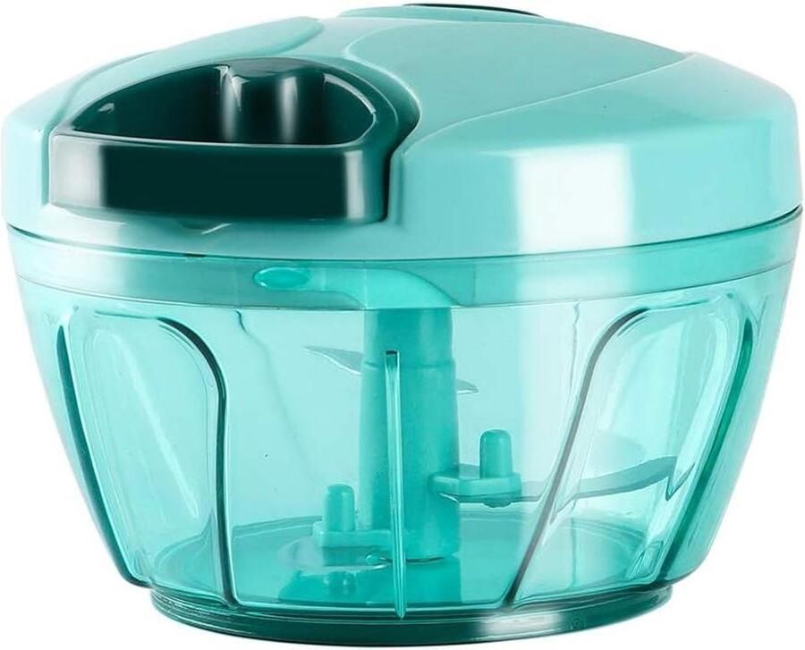 Keukenmachine Groente Hakken Mini Food Processor Snel Ingrediënten Bereiden Handmatige Bediening 181 gram Groen
