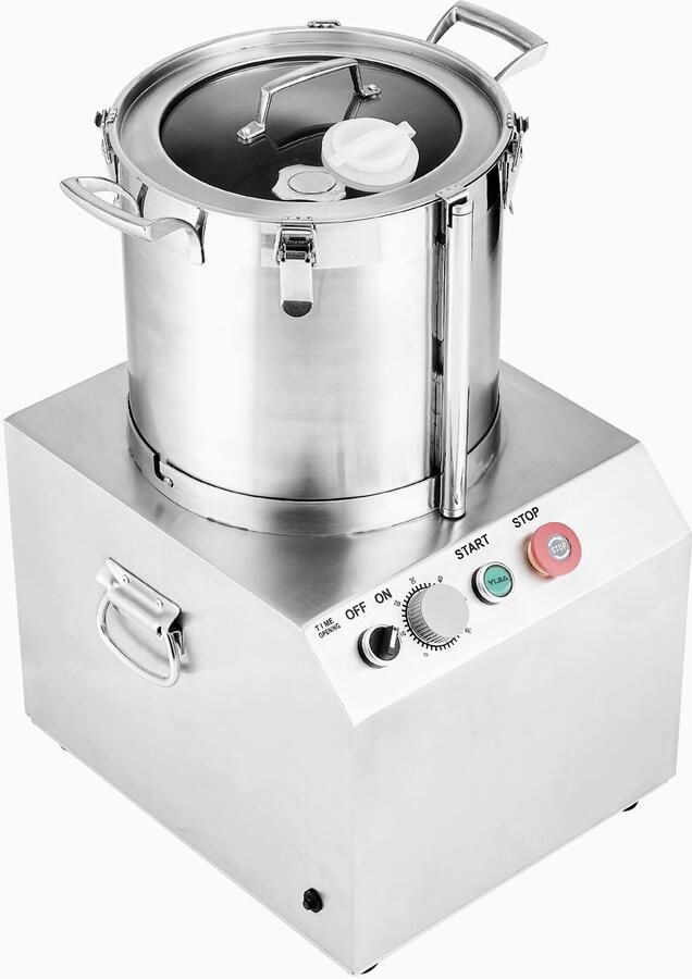 Keukenmachine Groentenhakmolen RVS Mixer 15L voor Voedselbereiding