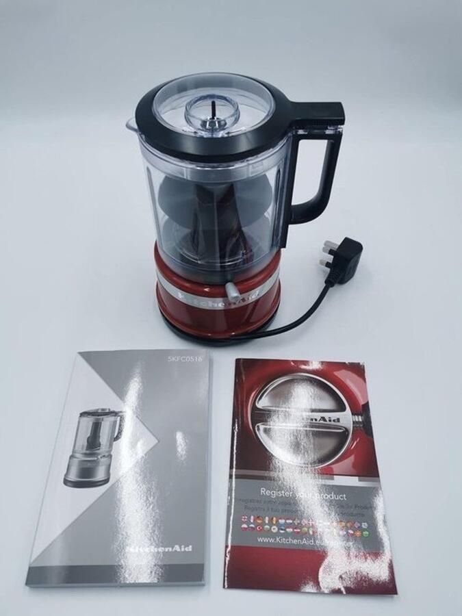 Keukenmachine Hakmolen Keuken Assistent Snel Ingrediënten Snijden Met Garde Accessoire 12 Liter Kom Rood